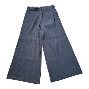 St. Agni Mini Pleat Pant in Washed Black Size XL